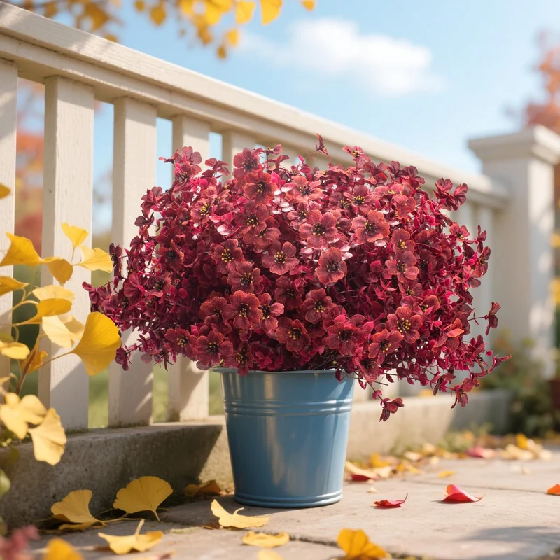 16 Bundles künstlicher Buchsbaum mit 8x 3D Libellen-Clips, UV-beständig, Seidenstoff, für Garten, Hochzeit, Eingangsdekoration, 35 cm x 22 cm