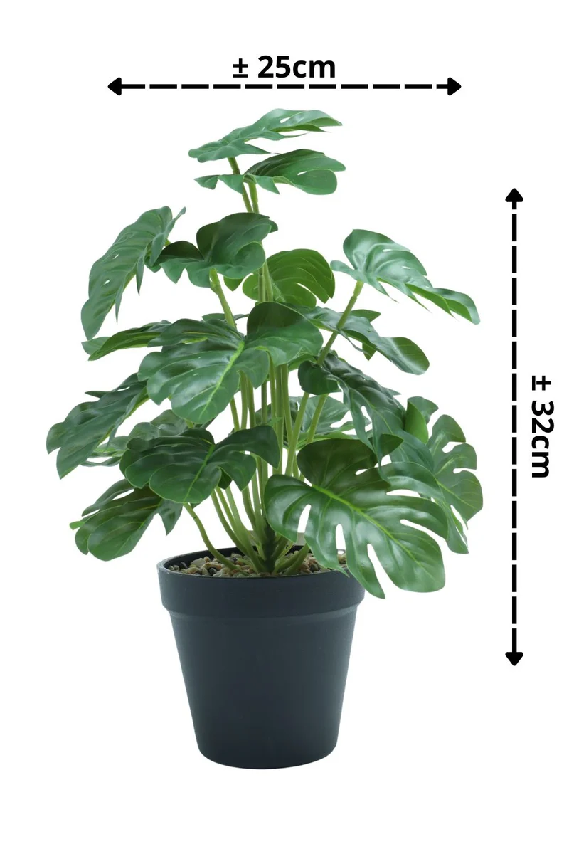 Monstera Kunstpflanze 32 cm