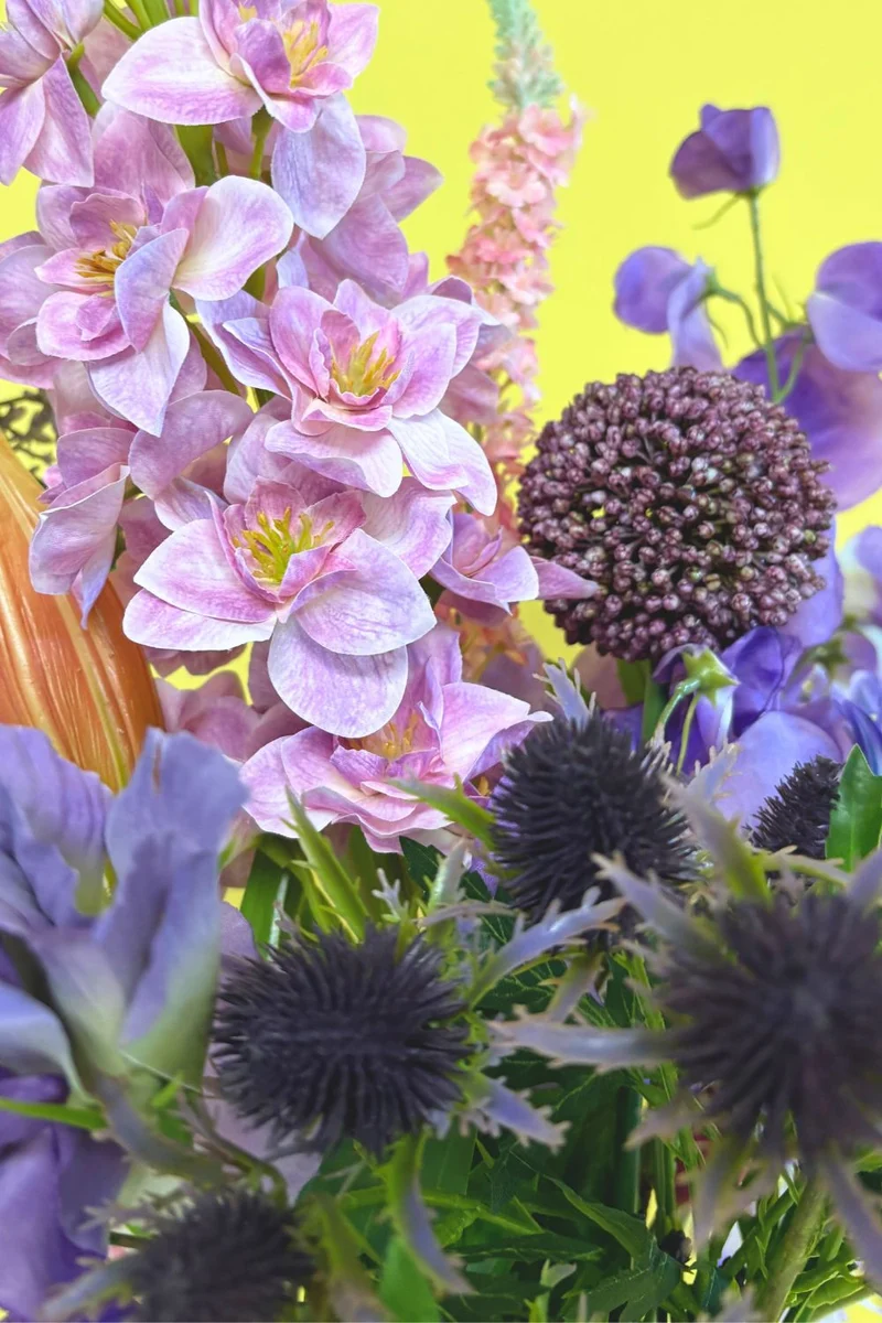 Kunstblumenstrauß Purple Paradise