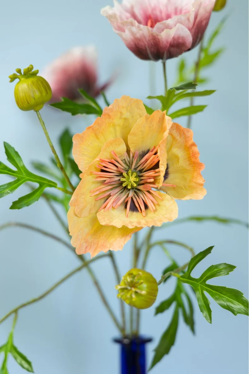 Kunstblumenstrauß Poetic Poppies