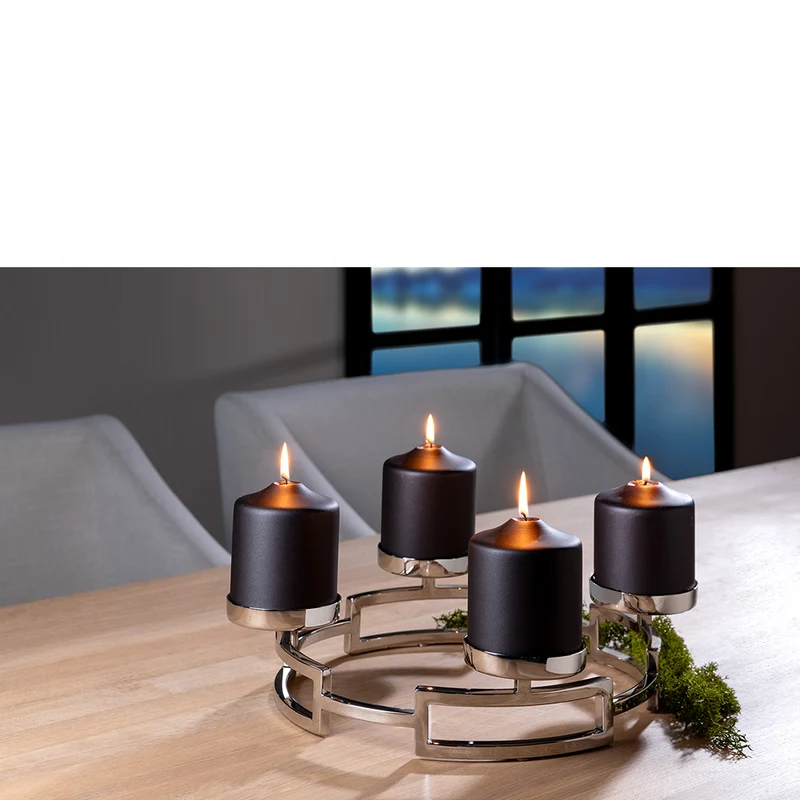 HOMMAGE Kranz silberfarben