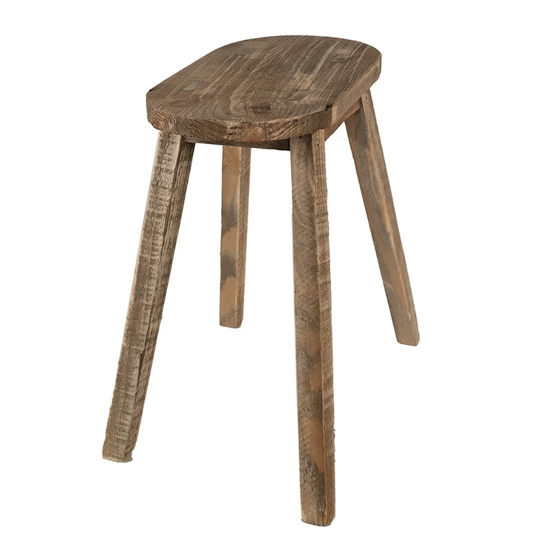 Pflanzentisch 30x16x32 cm Pflanzenständer aus braunem Holz
