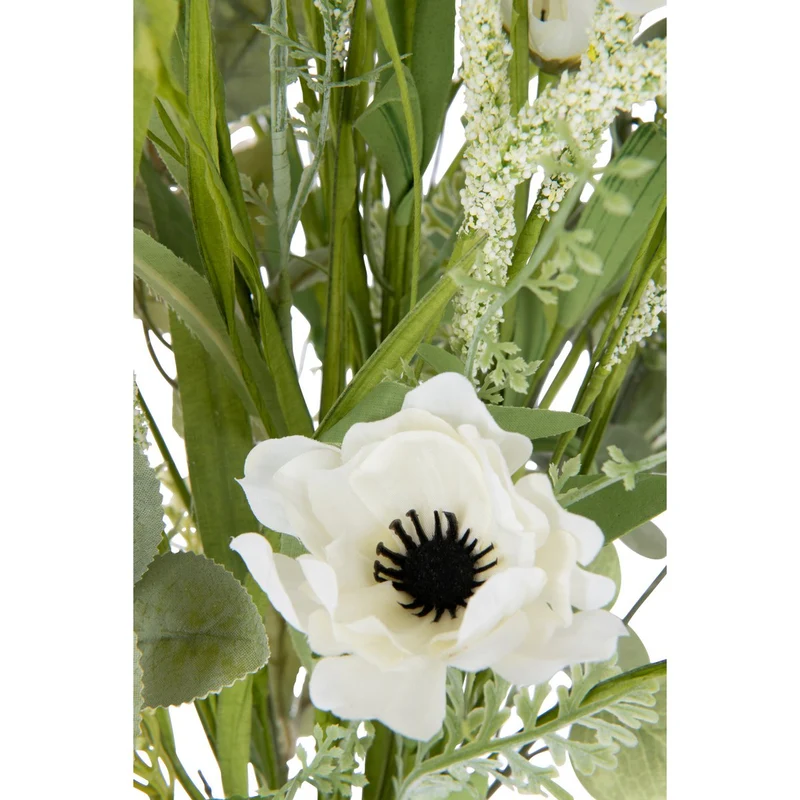 Kunstblumenstrauß in Weiß