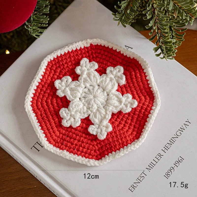 Weihnachtsdeko, Handgefertigte Woll-Filz-Geschenke, Ø 11-13 cm, Weihnachtsgeschenk, Tischdeko, Hochzeit, Café