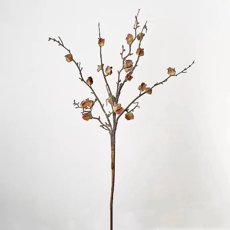 Künstliche Hibiskusblüte, 72 cm, Seidenblume, realistische Dekoblume für Vase, Hochzeit, Event, Bürodeko, Wohnzimmer, Grabgestaltung