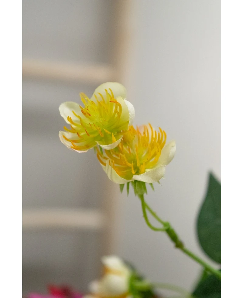Kunstbloem Boterbloem 77 cm