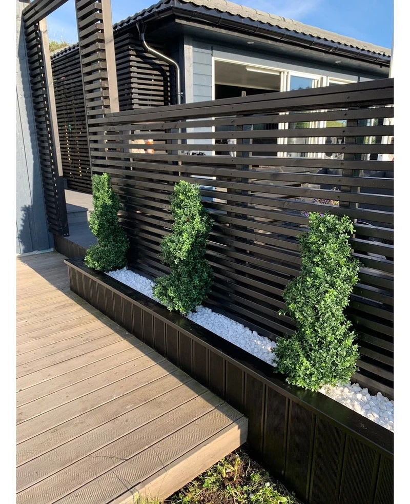 Kunst Buxus Spiraal Romeinse stijl UV 90cm