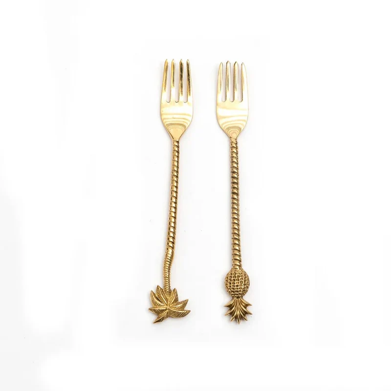 Die Ananasgabel – Gold