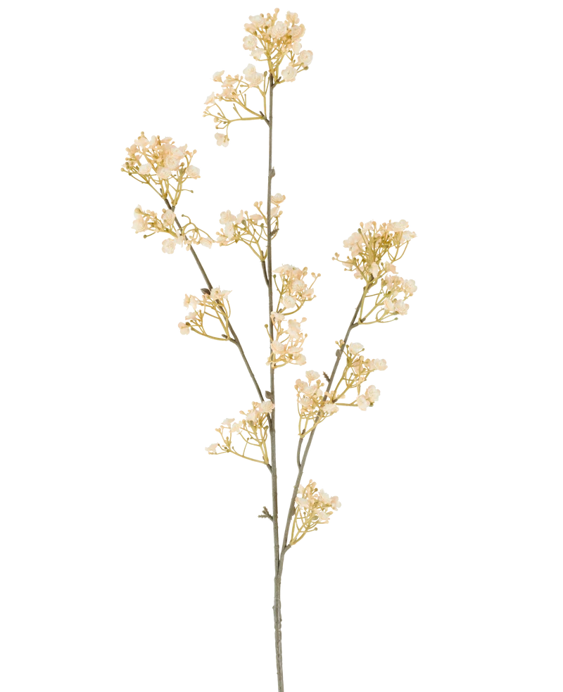 Künstliche Blume Gypso 106 cm creme/braun