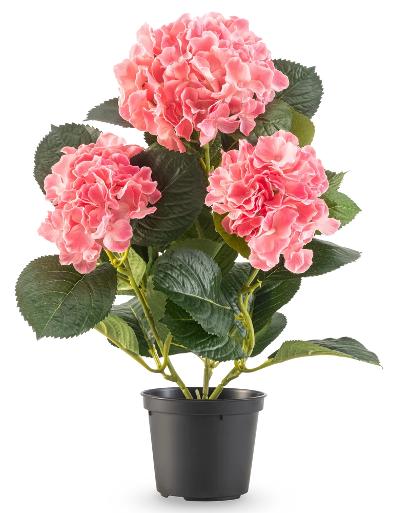 Künstliche Hortensie Rosa 35 cm