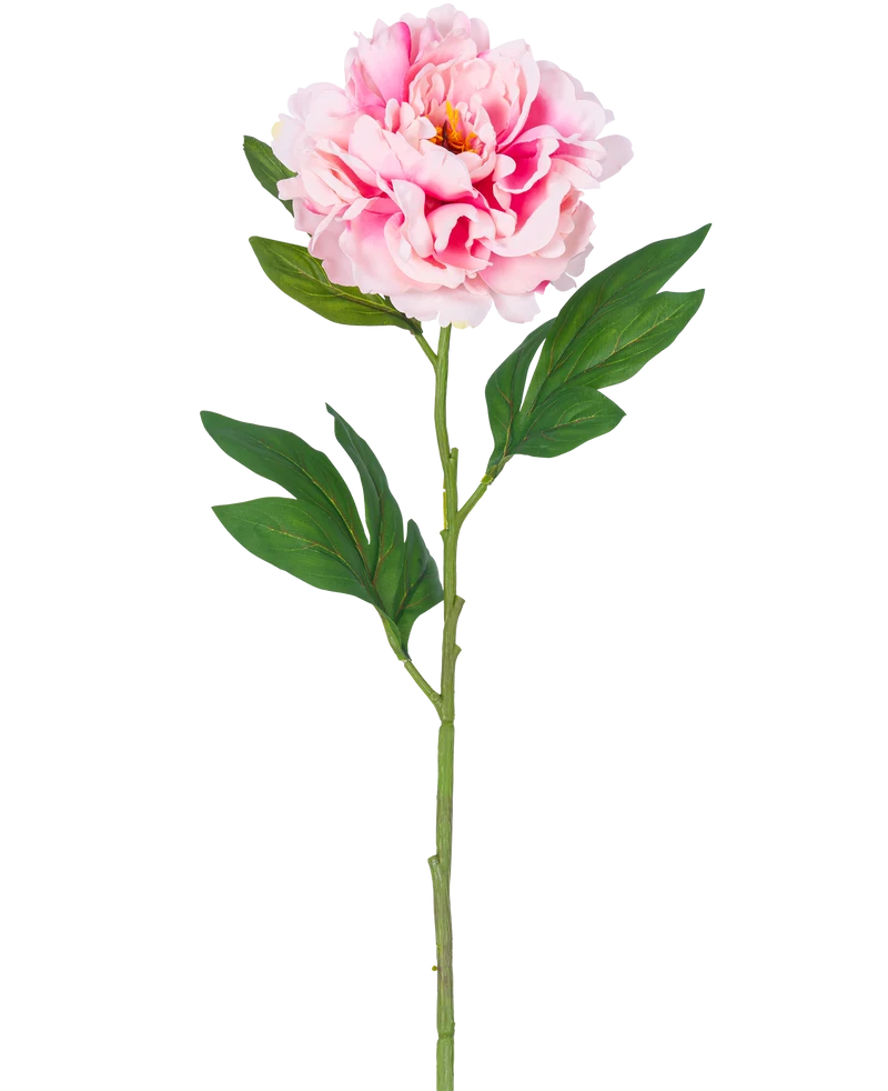 Künstliche Blume Pfingstrose 77 cm hellrosa
