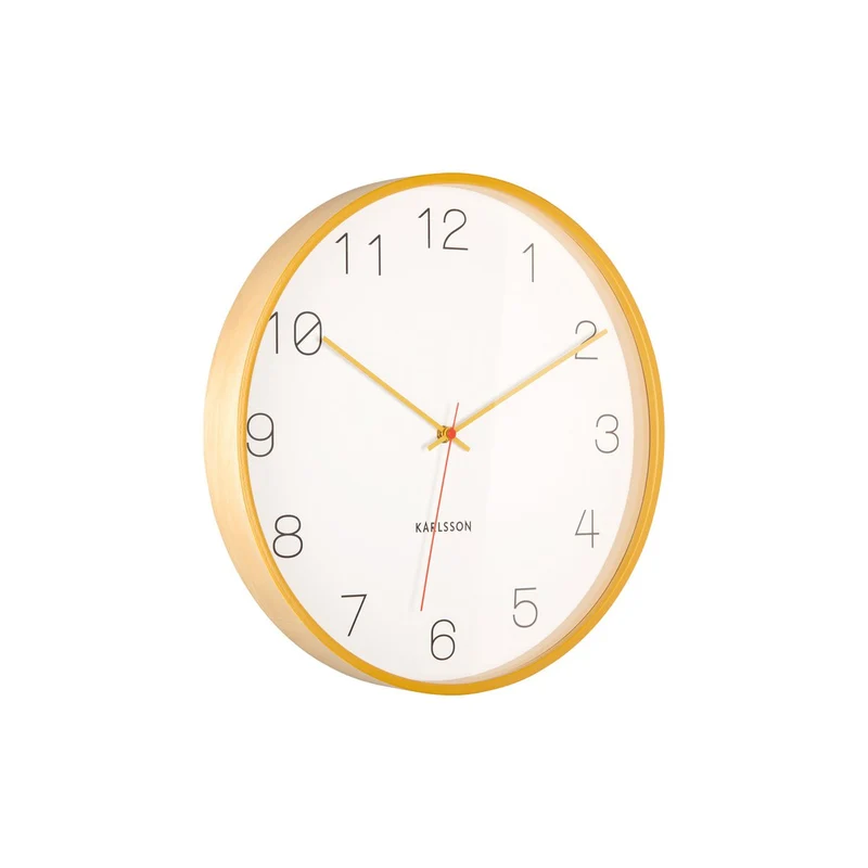 Wanduhr Freude
