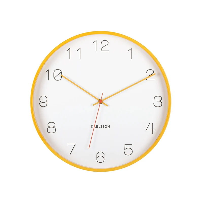 Wanduhr Freude