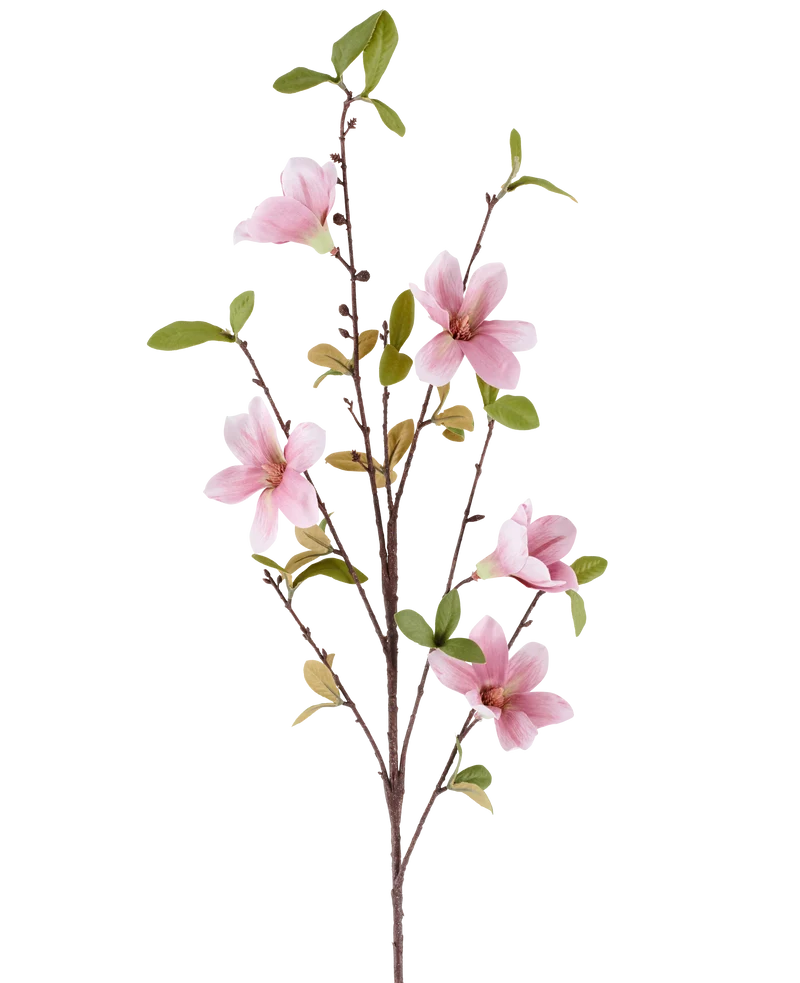 Künstliche Blume Magnolie 94 cm alt rosa