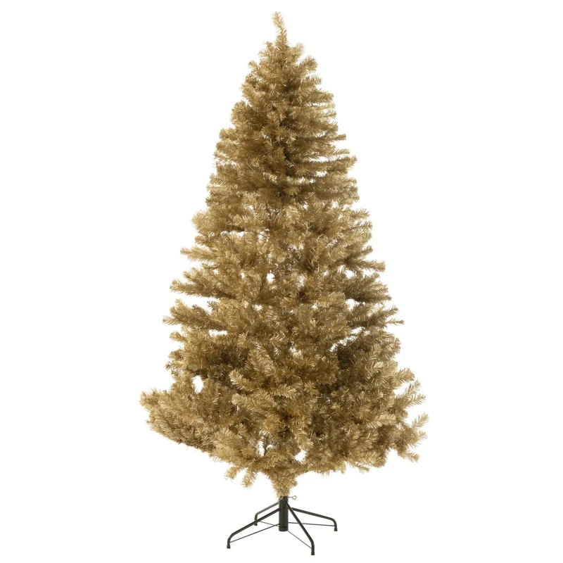 Weihnachtsbaum in Gold, großformatige Ausführung