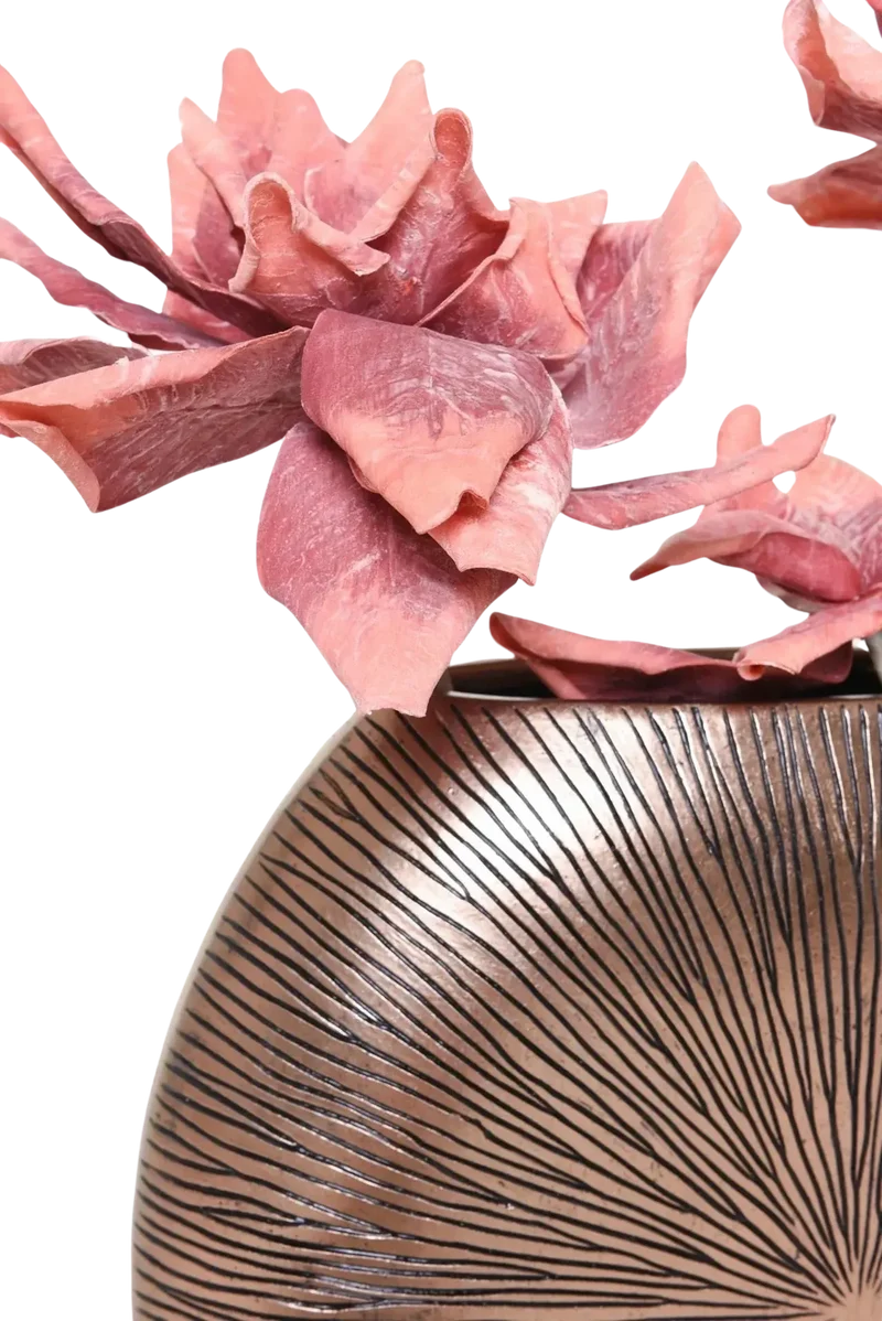 Bodenvase - Khloe | Gold, Schwarz