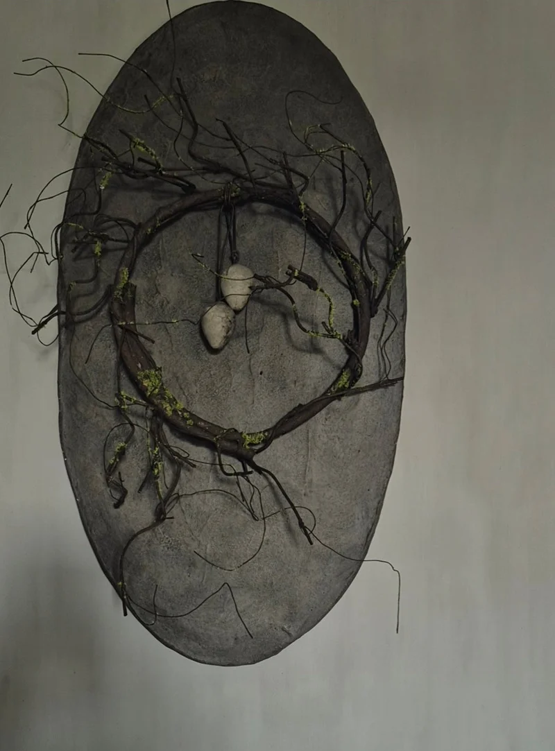 Kunst wilgenkrans - ⌀31cm