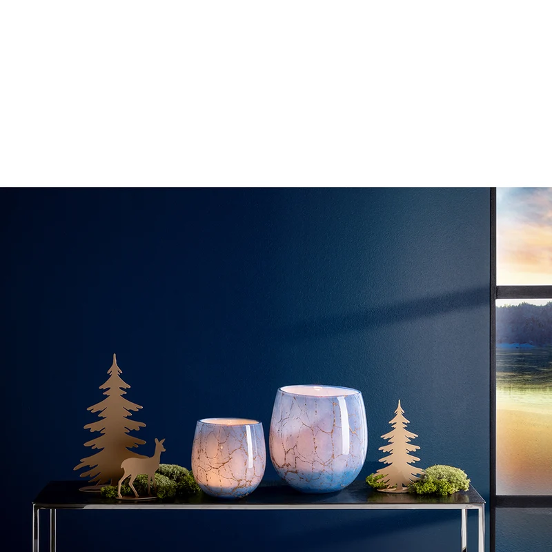 COSMIC Vase goldfarben