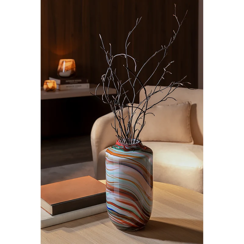 SANCHO Vase mehrfarbig