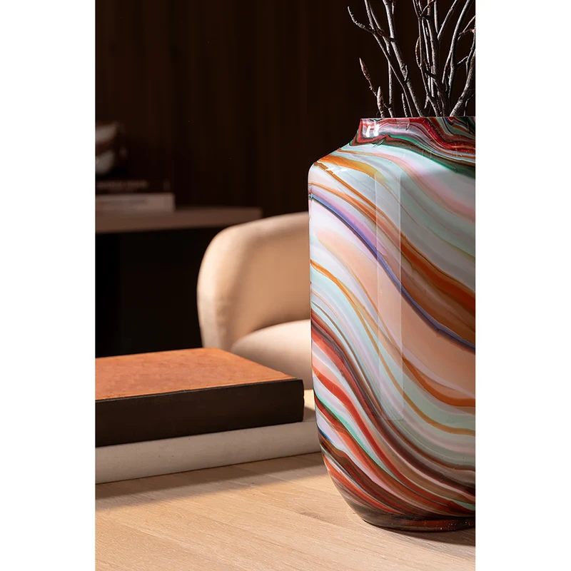 SANCHO Vase mehrfarbig