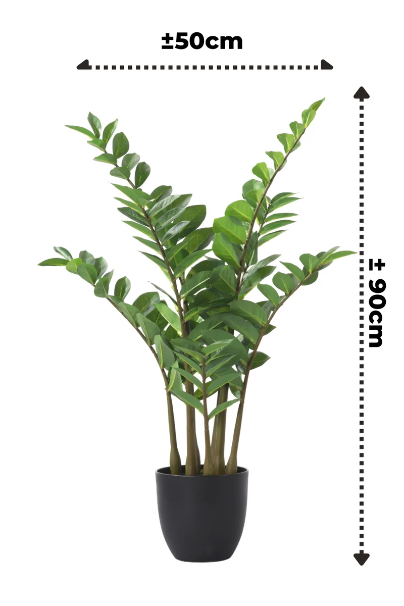 Zamiifolia Kunstpflanze 90cm