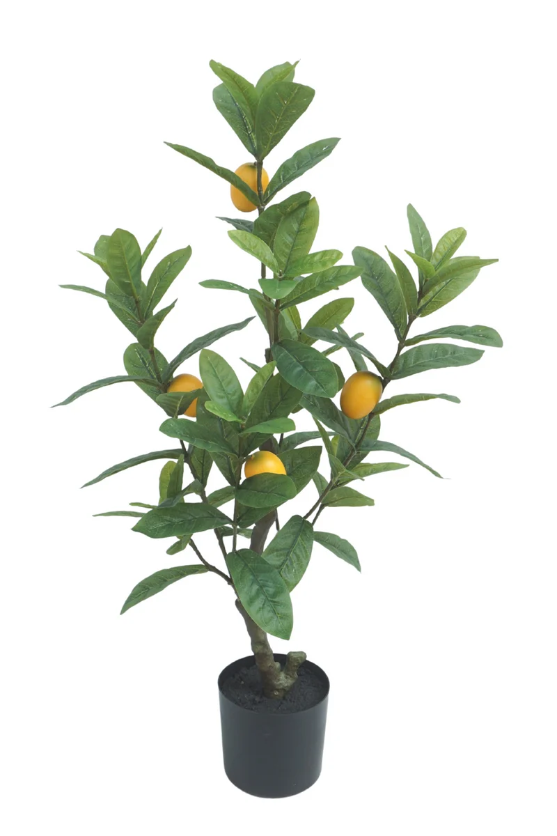 Zitronenbaum Kunstpflanze 75cm