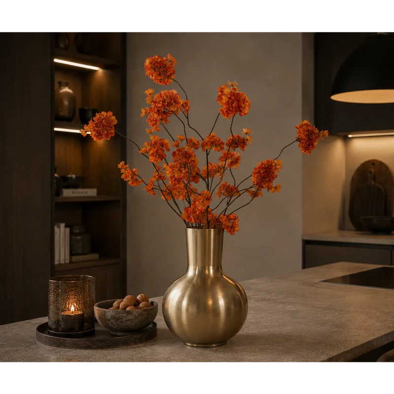 Wild Velvet – Orange – Konserviertes Blatt