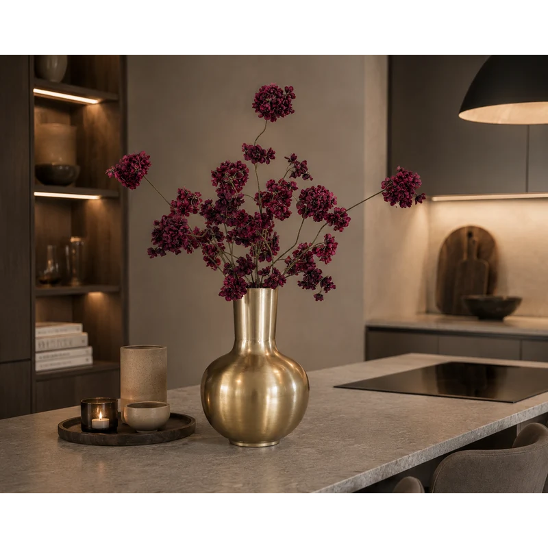 Wild Velvet – Aubergine – Konserviertes Blatt