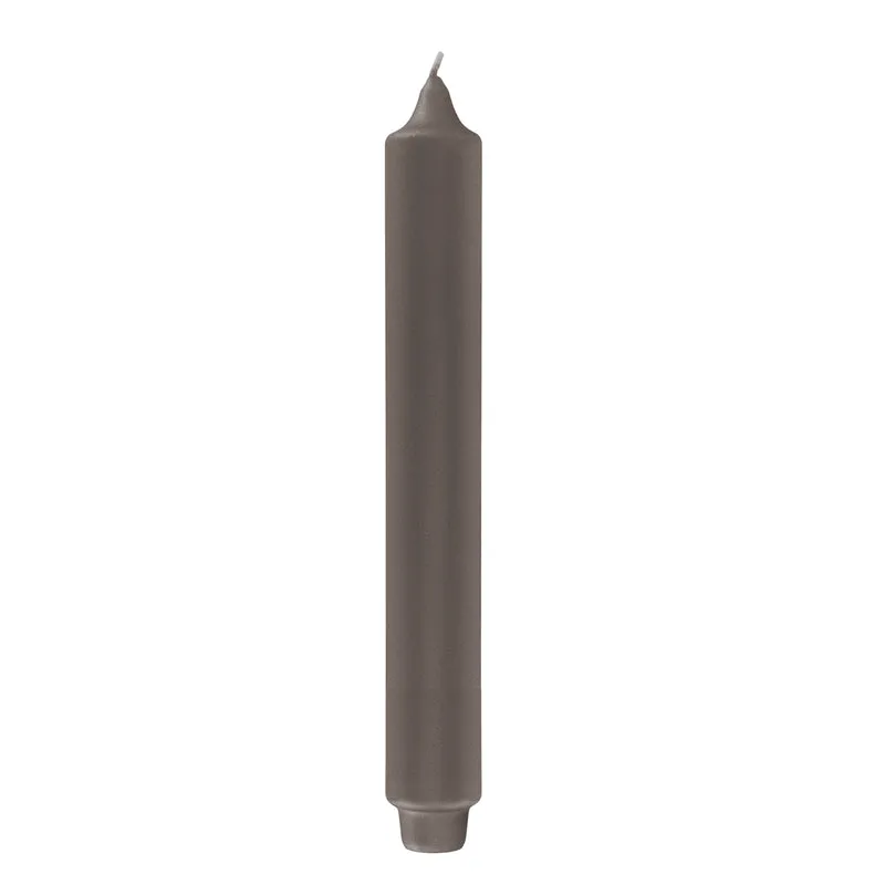 CANDLE metallic Stabkerze mocca