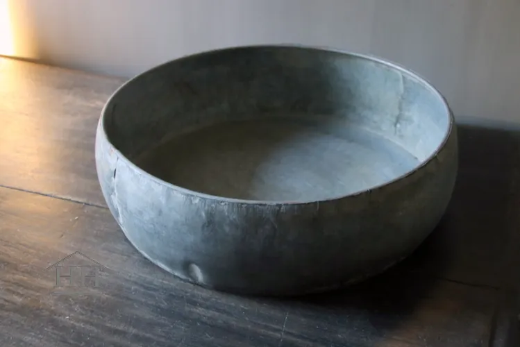 Zinken pot rond - Ø31 cm