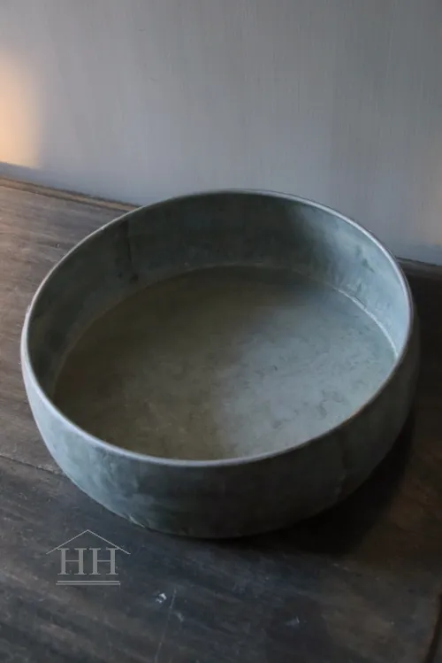 Zinken pot rond - Ø26 cm