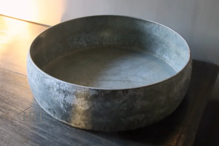 Zinken pot rond - Ø26 cm