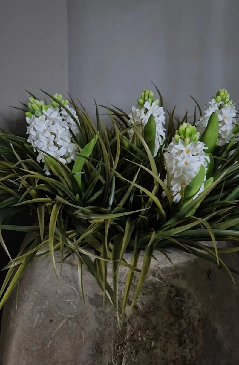 Grasboeket groen 50cm