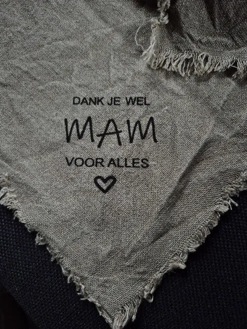 Shabby keukendoek voor mama 45x45cm