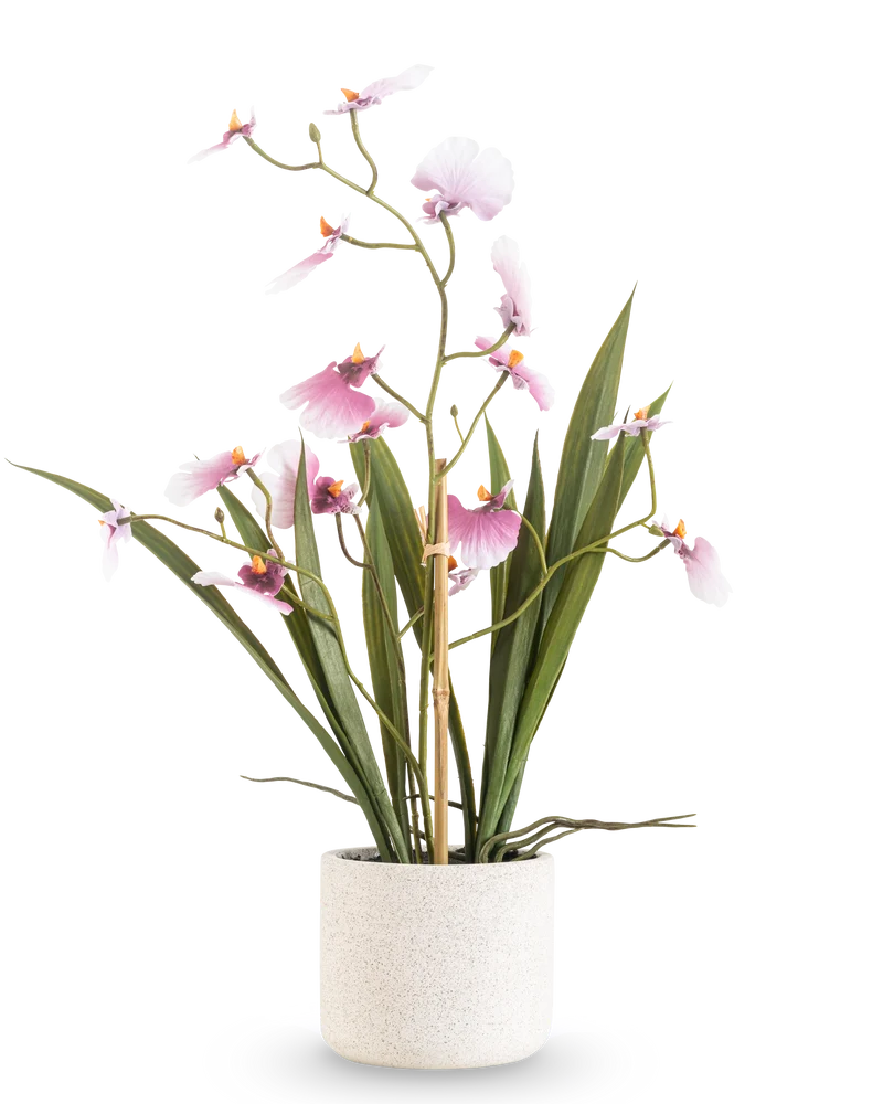 Künstliche Oncidium Real Touch 48 cm rosa