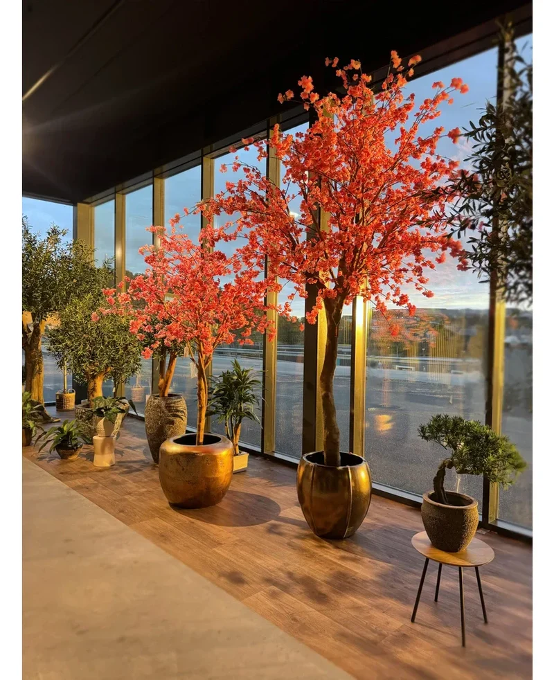 Künstlicher Baum Kirschblüte rosa 330 cm