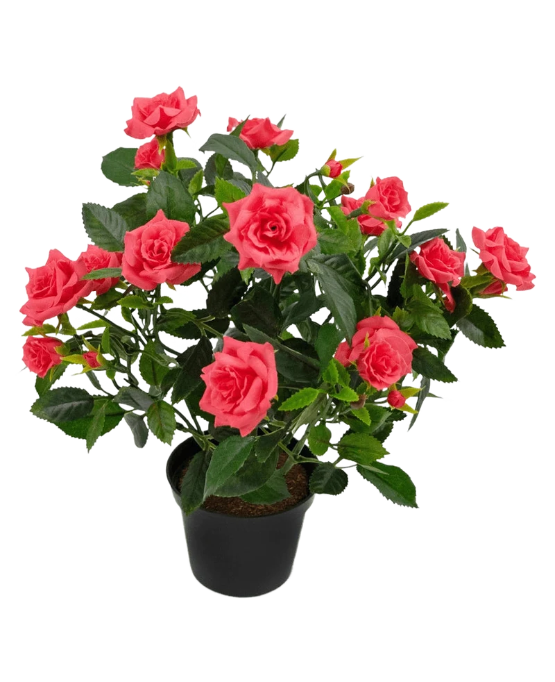 Künstliche Pflanze Mini Rose 35 cm