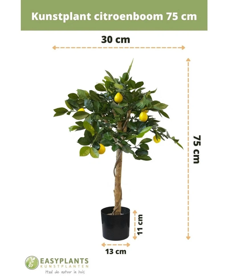 Künstlicher Zitronenbaum 75 cm