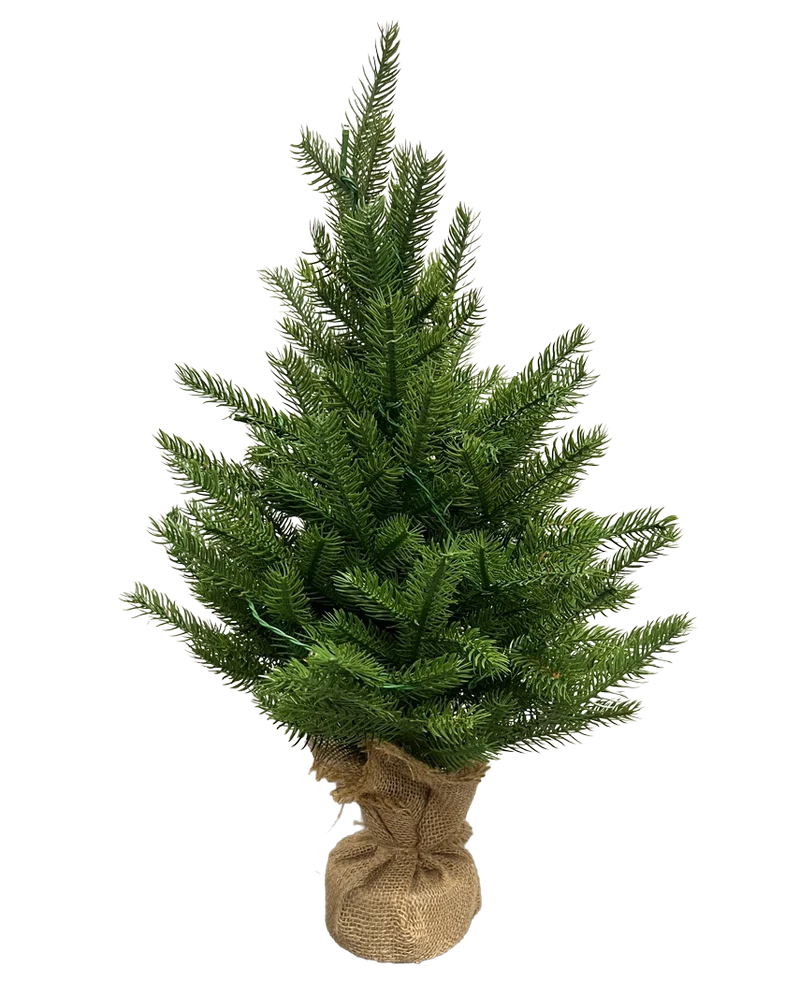 Hochwertiger Künstlicher weihnachtsbaum Mini "Munchi" 60 cm 100% PE - Smart LED