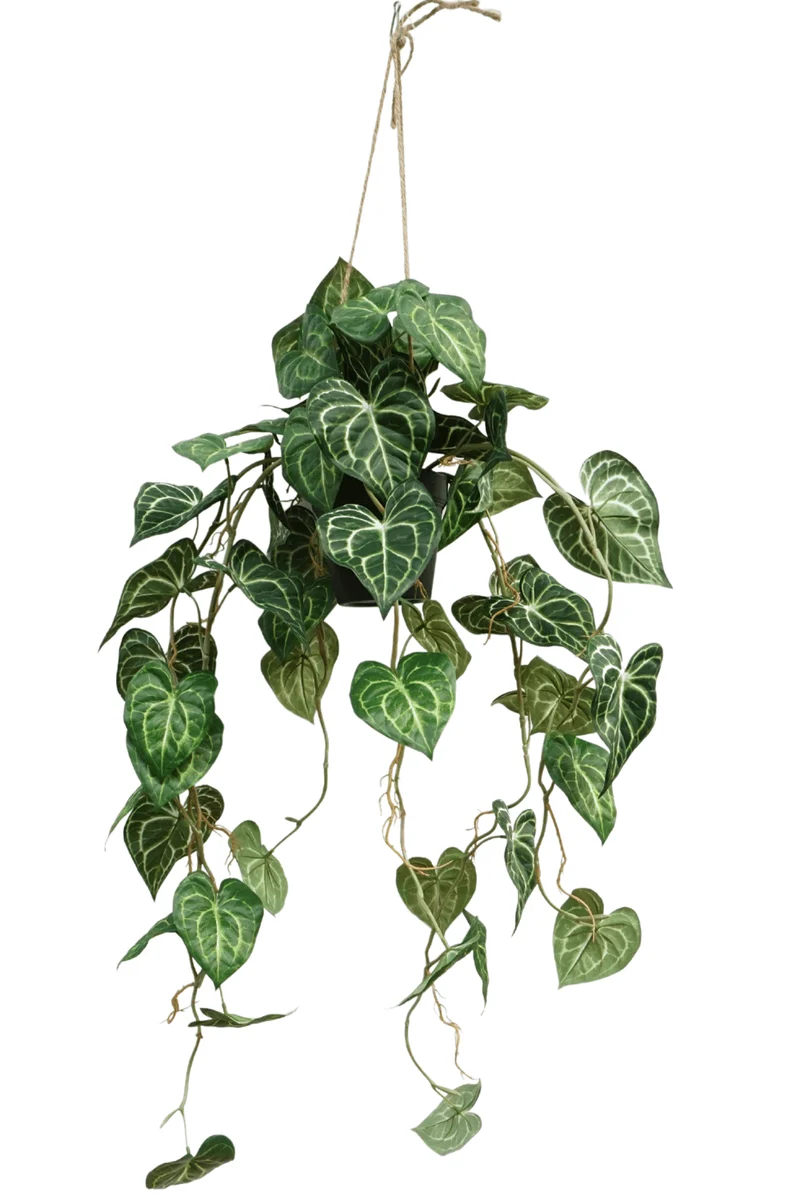 Viola künstliche Hängepflanze 95cm mit Schnur