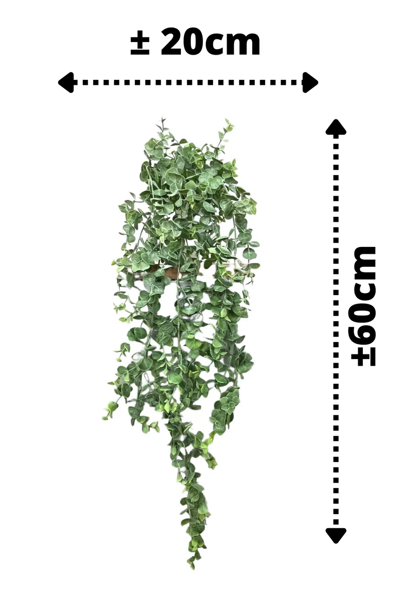 Eukalyptus künstliche Hängepflanze 60cm