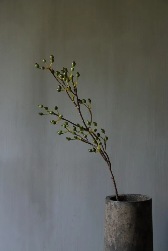 Rozenbottel kunsttak groen - 62cm