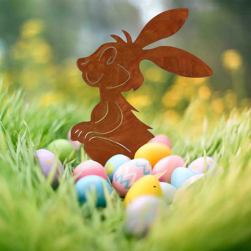 Hase Herbert – Osterfigur im Comic-Stil