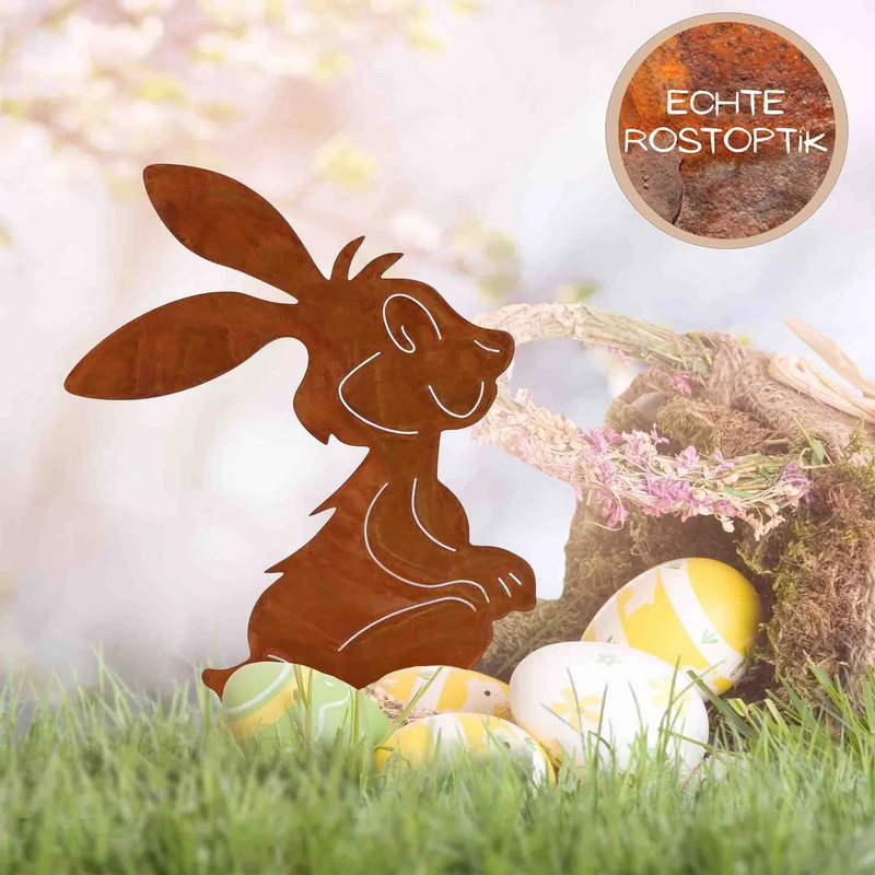 Hase Herbert – Osterfigur im Comic-Stil
