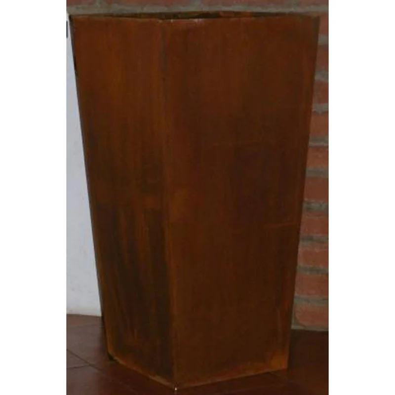 Die XL Pflanzsäule – Vintage Dekosäule in Edelrost