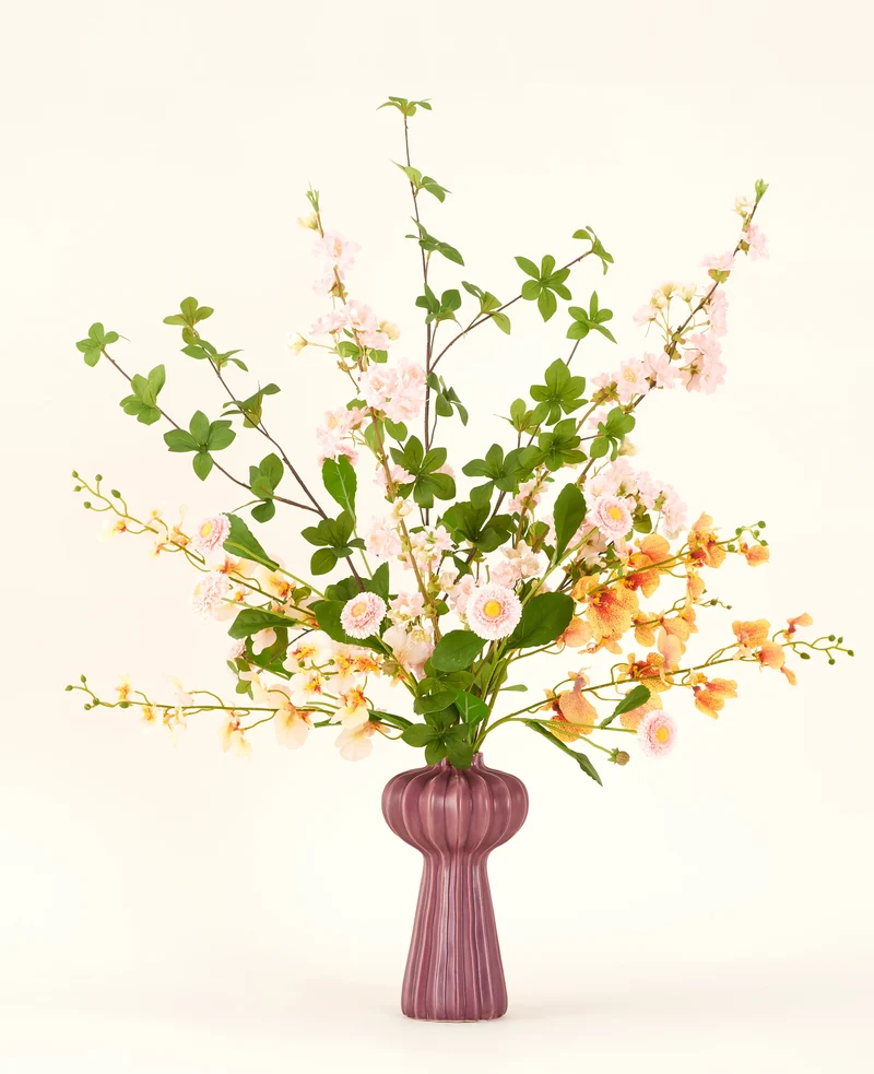 Seidene Kunstblumen Bouquet Blossom Harmony