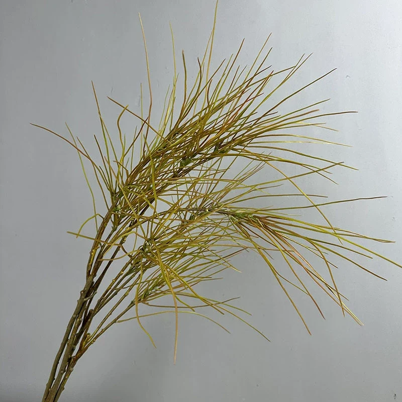 Künstliche Grünpflanze mit Lampenputzergras, 98 cm, Kunststoff, realistisch für Zuhause, Hochzeit, Event-Dekoration, Büro, Hotel