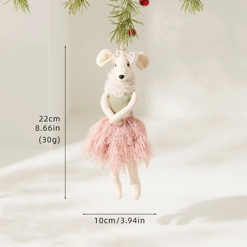Weihnachtsdekoration aus Samt, realistische Hängeornamente, Swans & Kugeln, für Baum, Fenster, Hochzeit, Festdekoration