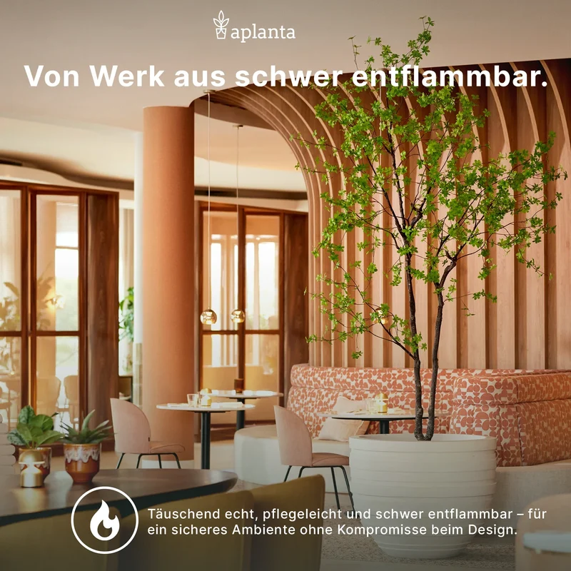 Künstliche Glückskastanie - Owen | 150 cm feuerhemmend