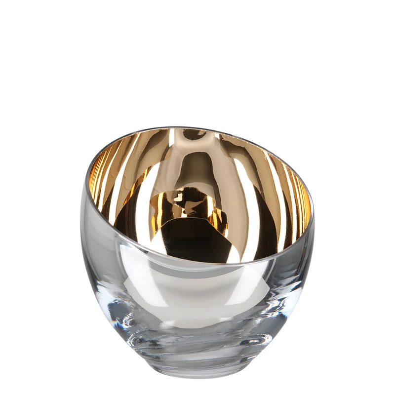 CANDY Teelichthalter champagner